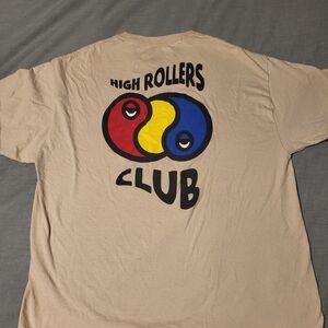 ALAB High Rollers Club Beige Graphic Tee